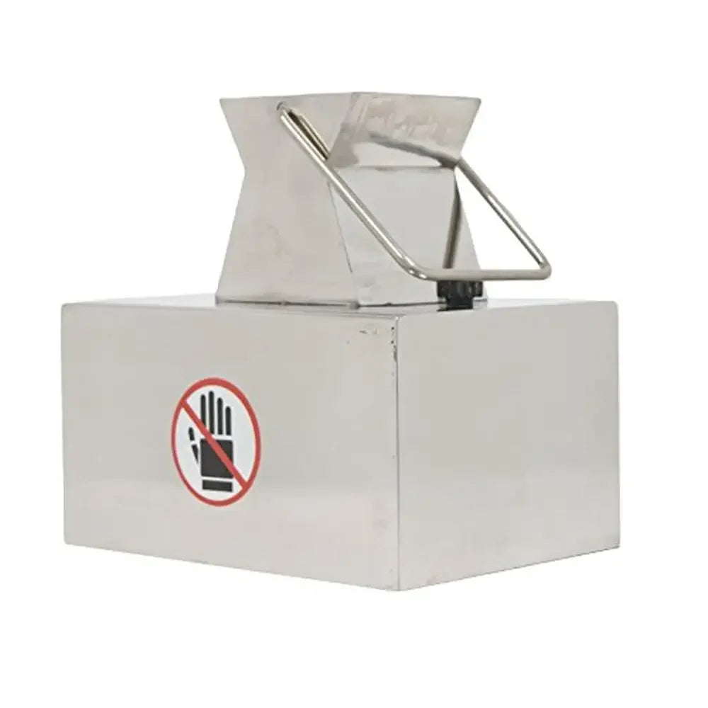 Commercial Meat Cutter Attachment Fits #12 Hub 1/4" Output Stainless Steel Dual Shafts Heavy Duty High Volume Kitchen Meat