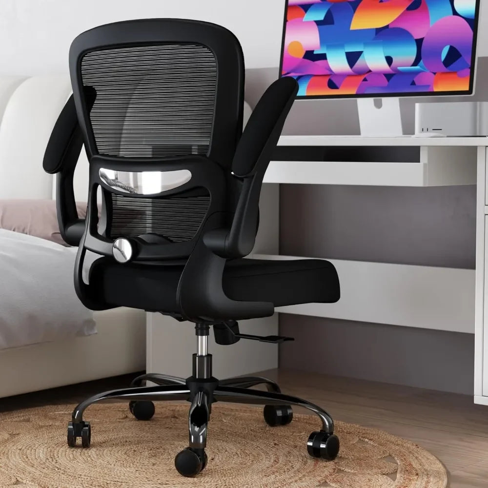 Office Chair - Ergonomic Desk Chair with Adjustable Lumbar Support, Executive Chairs for Home Office Comfortable Lumbar Support